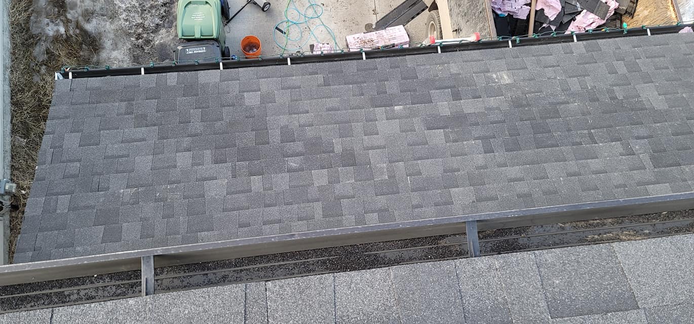 Asphalt shingle roof in Calgary